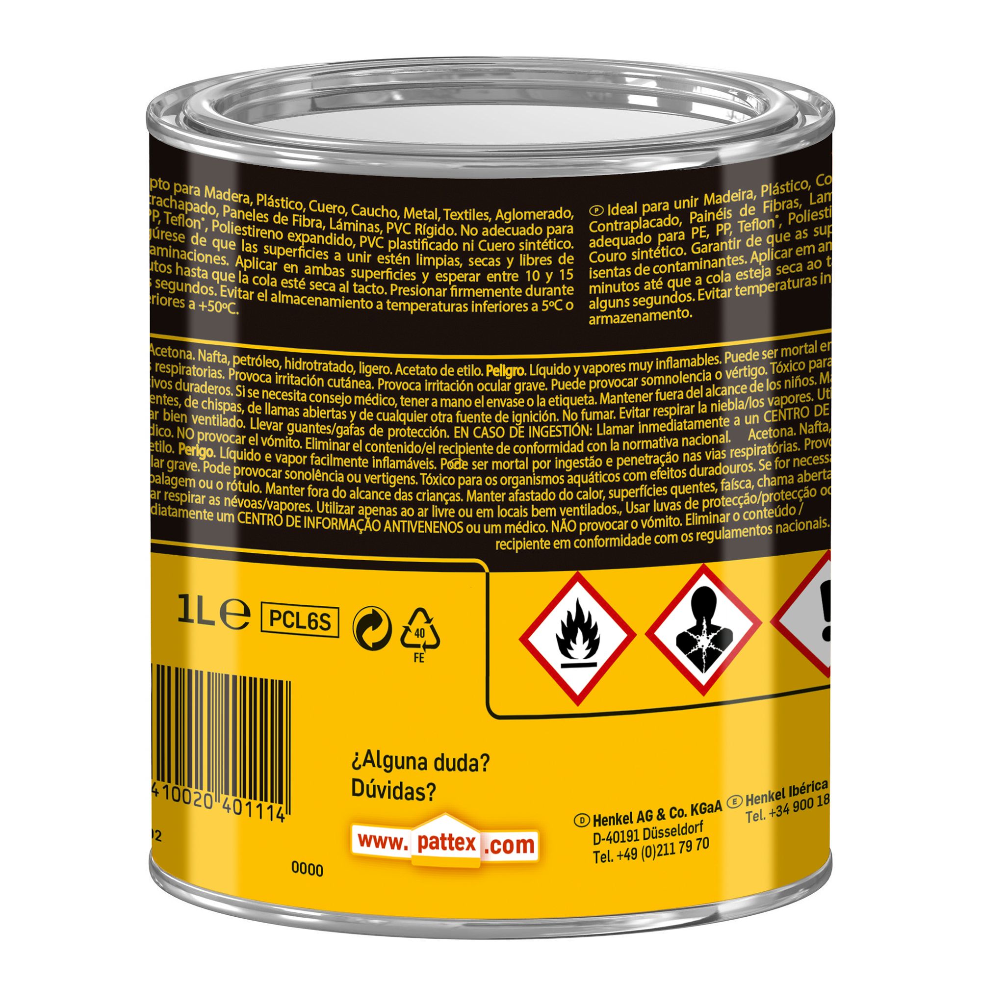 Pattex Contact Lata 1L